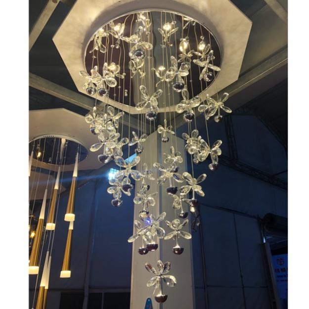 Đèn phale thả cánh hoa fi 600mm,25 cánh hoa. rất có thể