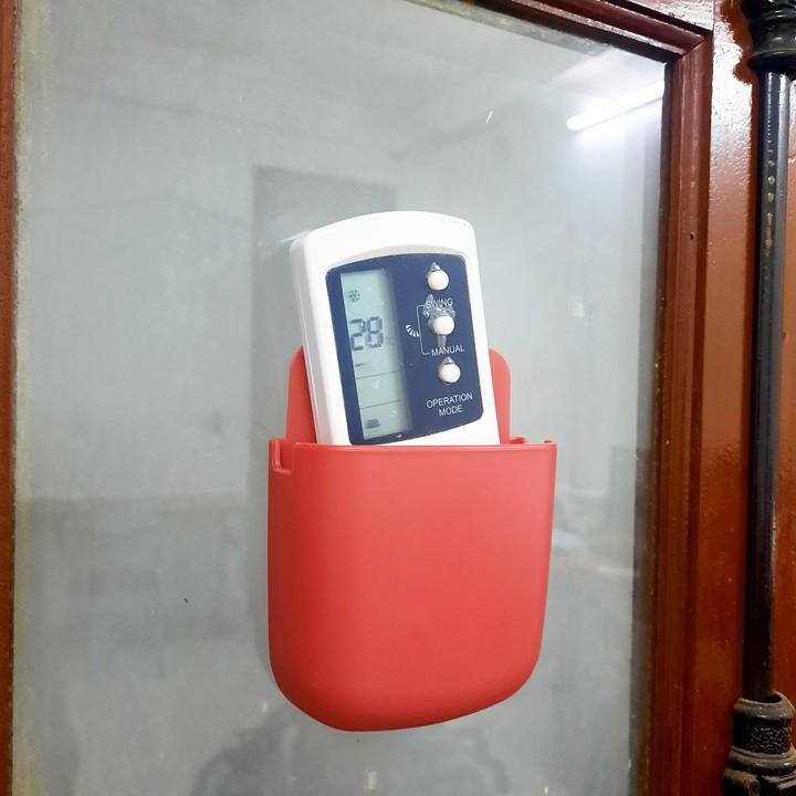 Khay để điều khiển remote dán tường, giá đựng remote dán tường, kệ dán tường để điện thoại, điều khiển tienich247