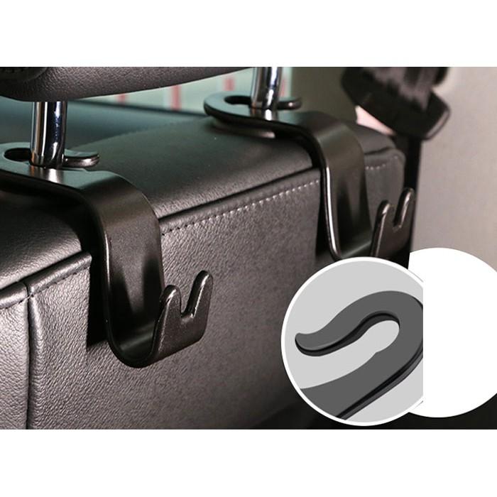 Bộ 04 móc treo đồ sau ghế ô tô