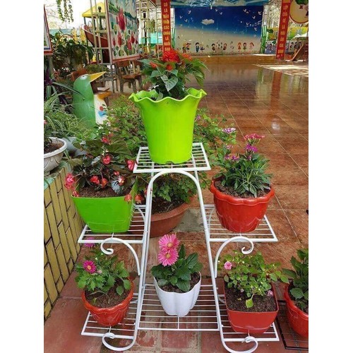 KỆ ĐỂ CHẬU HOA CÂY CẢNH 6 TẦNG SIÊU ĐẸP