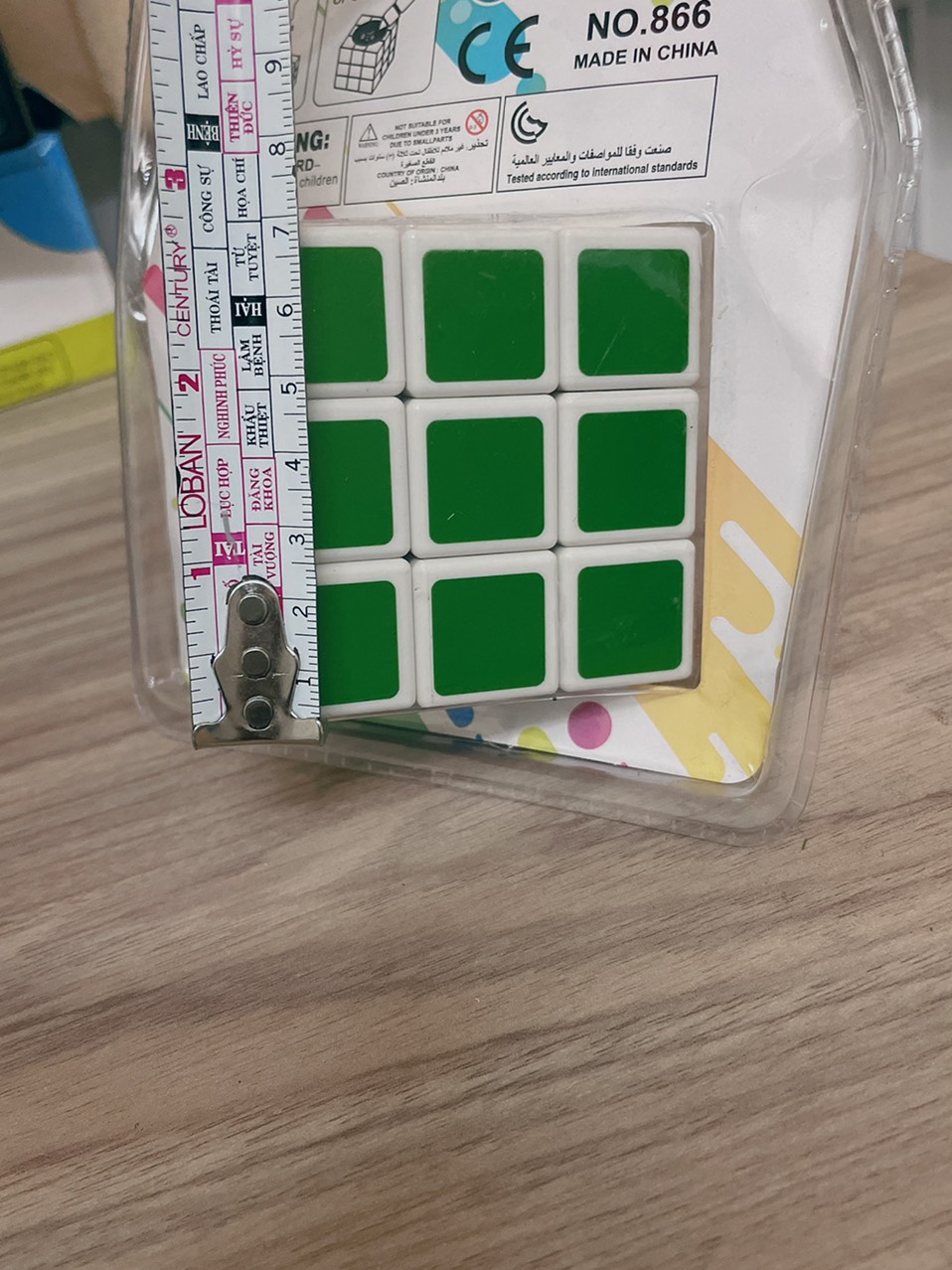 ĐỒ CHƠI THÔNG MÌNH KHỐI RUBIK MAGIC CUBE 3X3 KÍCH THƯỚC 7CM VỪA TAY QUAY MƯỢT ẢNH CHỤP VIDEO THỰC TẾ