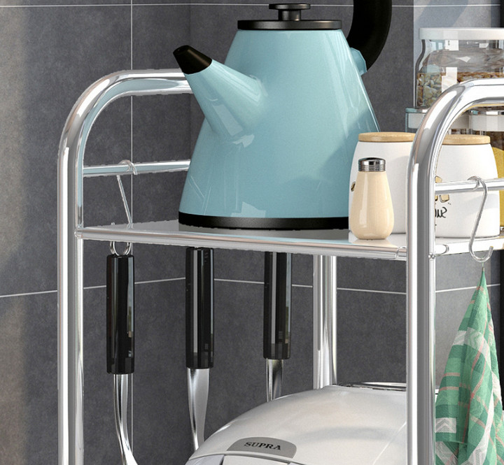 Kệ Đựng Lò Vi Sóng Inox 304 Eckbert Kitchen cao cấp 55cm - Home and Garden