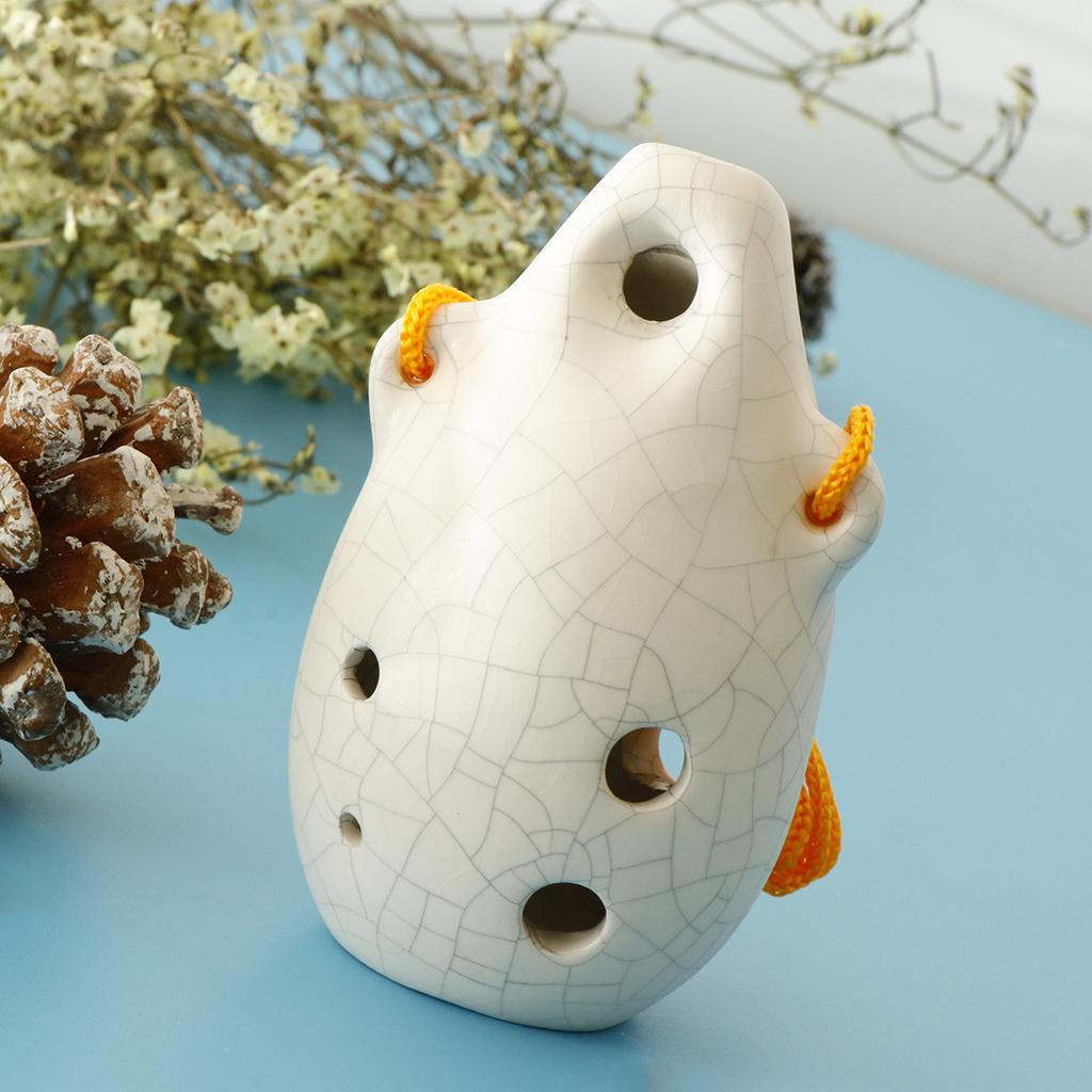 6 Hole Alto C Key Tuned Ocarina, Musical Instrument for Beginners Performers Players Students