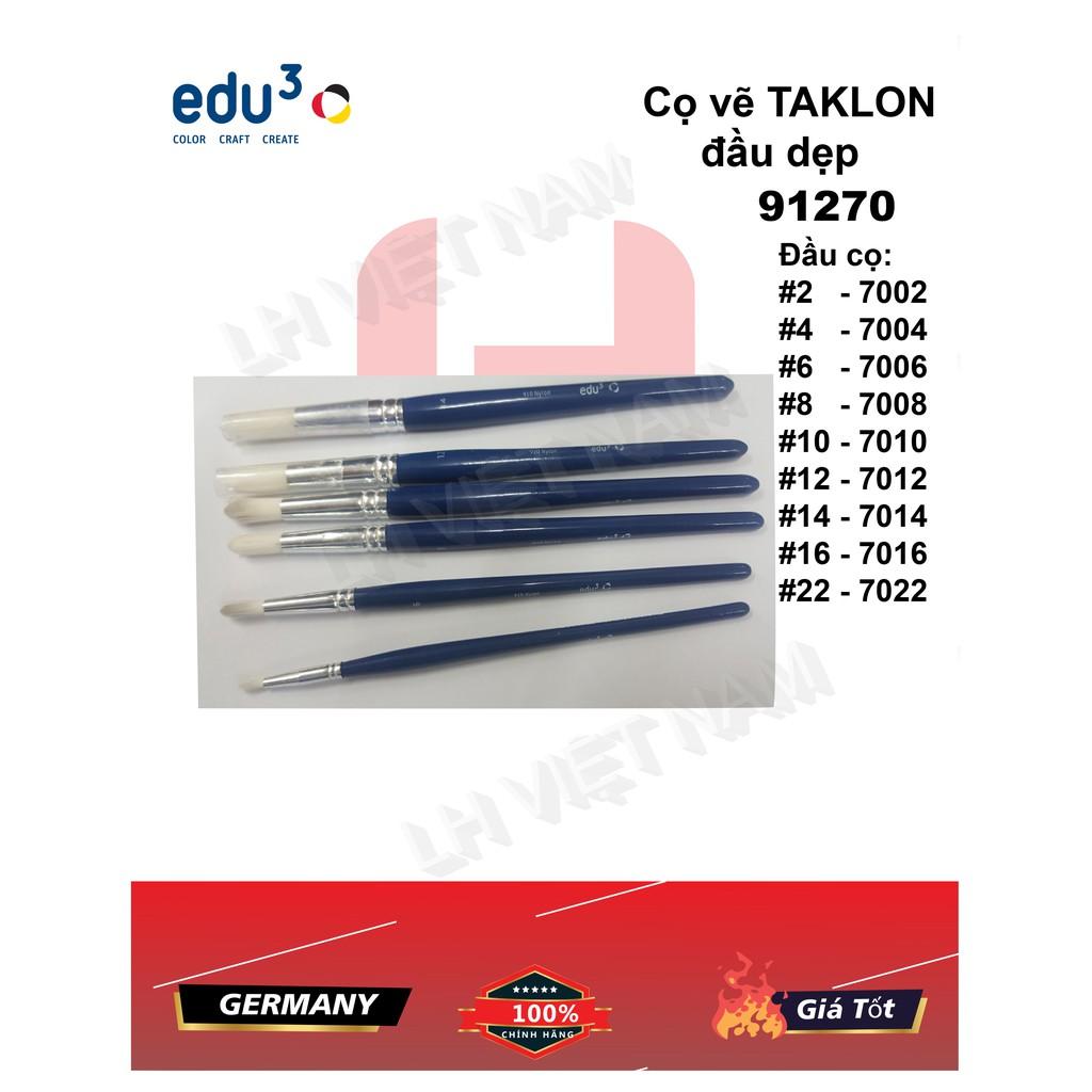 Cọ vẽ Edu3 TAKLON đầu tròn - 91070