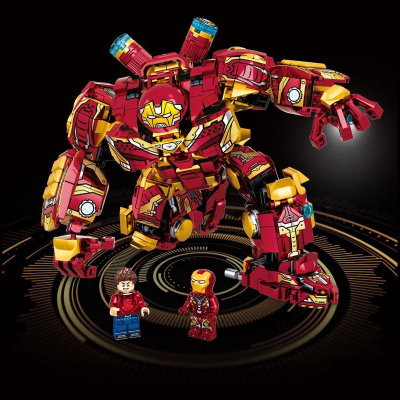 Đồ chơi Lắp ráp Hulkbuster MK4, LY76077 Marvel Superheroes, Xếp hình thông minh, Mô hình siêu anh hùng