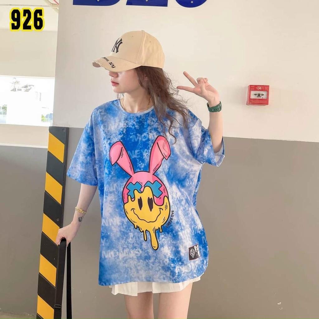 ÁO THUN IN LOANG FORM RỘNG NỮ SIÊU XINH , THỜI TRANG HÀN QUỐC HOT HIT CHO GENZ