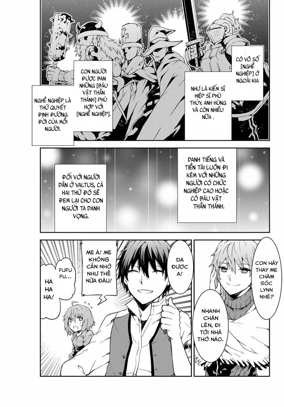 từ chức nghiệp yếu nhất trở thành "thợ rèn" mạnh nhất chapter 0 9