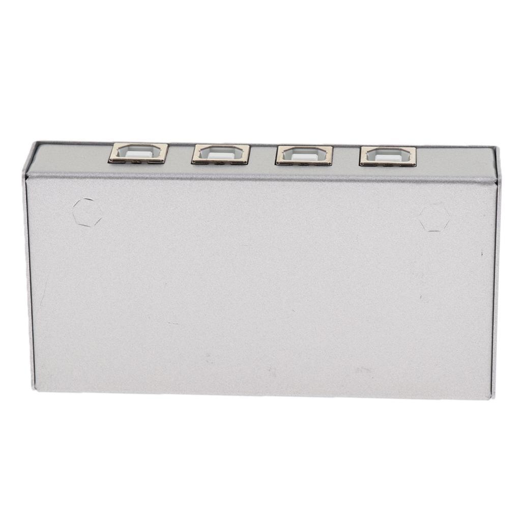 USB  Switch KVM 4 Ports HUB For PC