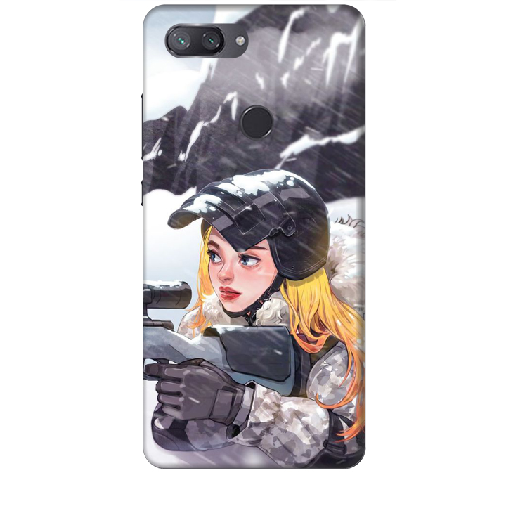 Ốp lưng dành cho điện thoại XIAOMI MI 8 LITE hình PUBG Mẫu 11