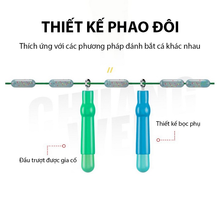 Dây Trục Săn Hàng Quấn Sẵn XStyle Dây Trục Câu Đài Bọc Silicon Cao Cấp DC20