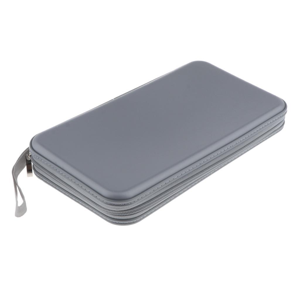80 Sleeves CD Wallet Square DVD Case Protector CD Disc Storage Organizer