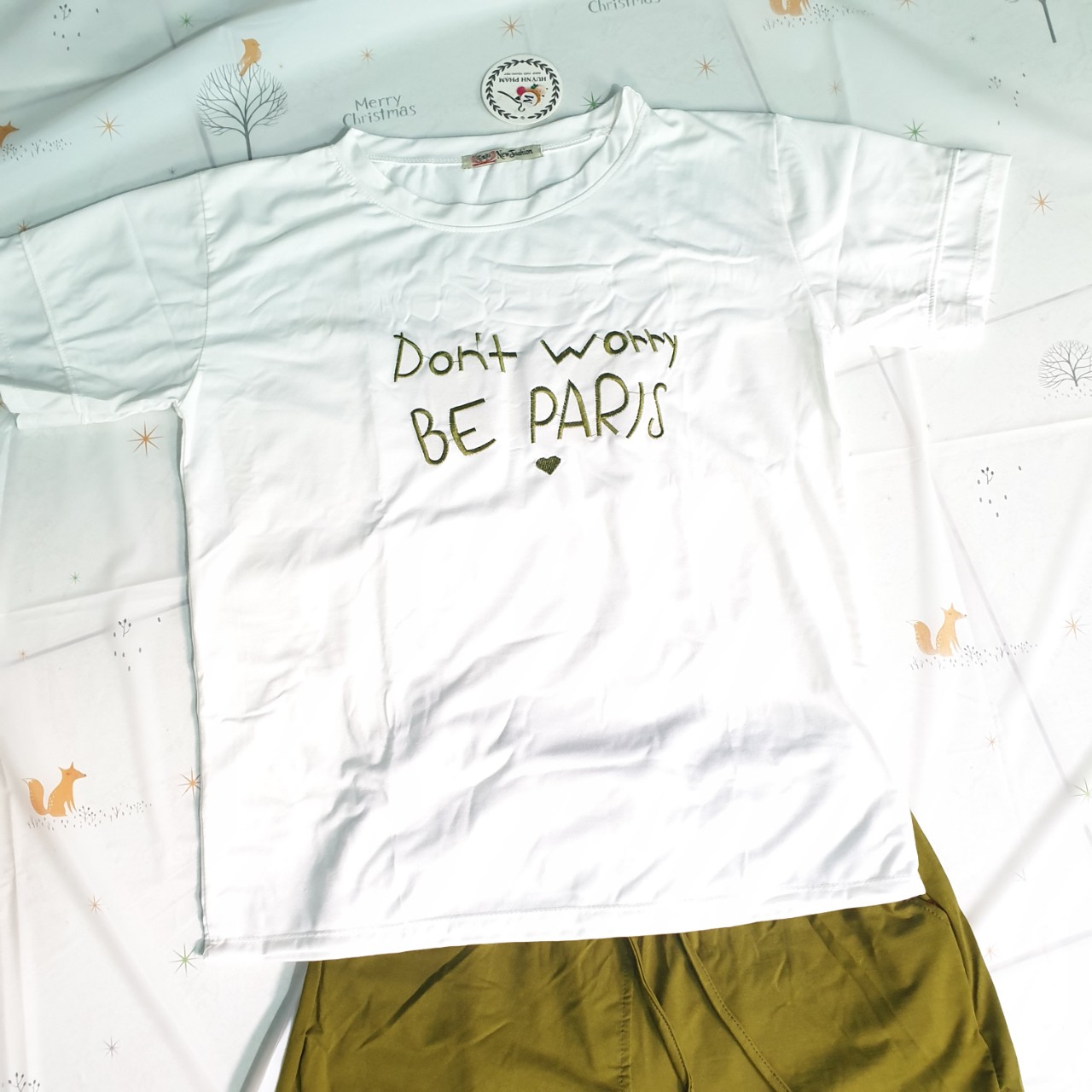Đồ bộ nữ mặc nhà đẹp thời trang cổ tròn thêu chữ đẹp mẫu hot, thun cotton 4 chiều co dãn cực đẹp, phom chuẩn - LEE’S HOME. Size từ 40-65kg