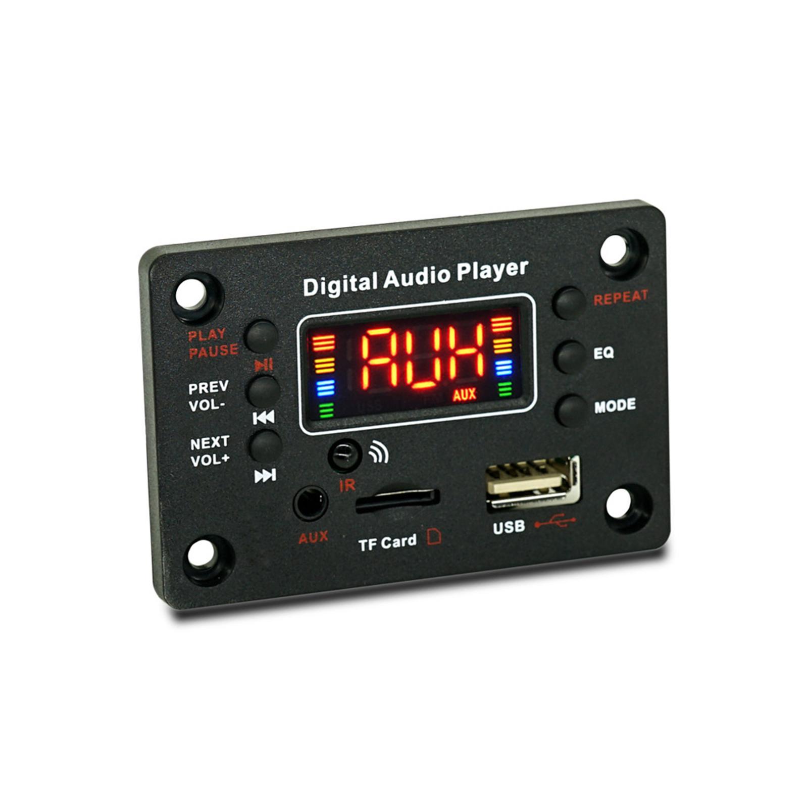 MP3 Board, Car Radio Module, MP3 WMA WAV Ape Audio Module Amplifier, Stereo Audio Receiver Video Player V5.0 Audio Board