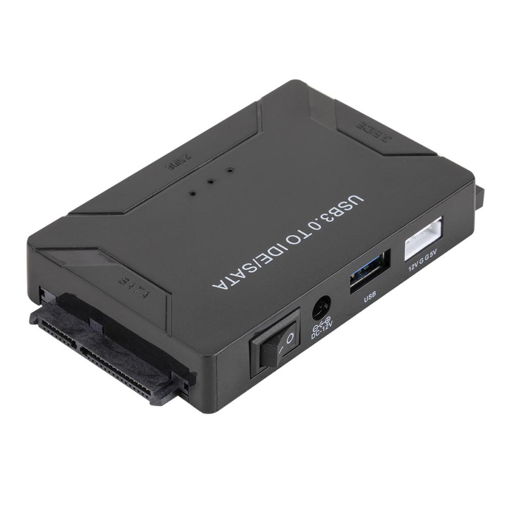 LccKaa SATA to USB IDE Adapter USB 3.0 Sata 3 Cable for 2.5 3.5 Hard Disk Drive HDD SSD Converter IDE SATA Adapter With Power