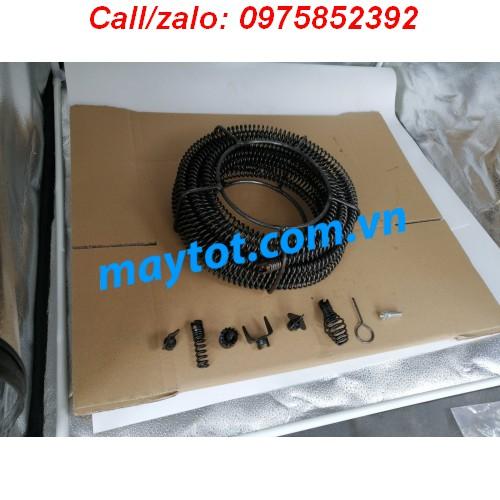 Dây thông tắc cống dùng cho máy khoan