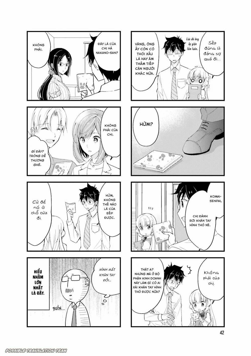 senpai nhỏ nhắn của tôi rất dễ thương chapter 20 10