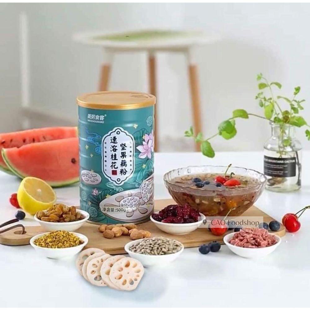 [500GR] Bột củ sen mixed hạt dinh dưỡng của Lý Tử Thất siêu hot tại Trung Quốc nên thử