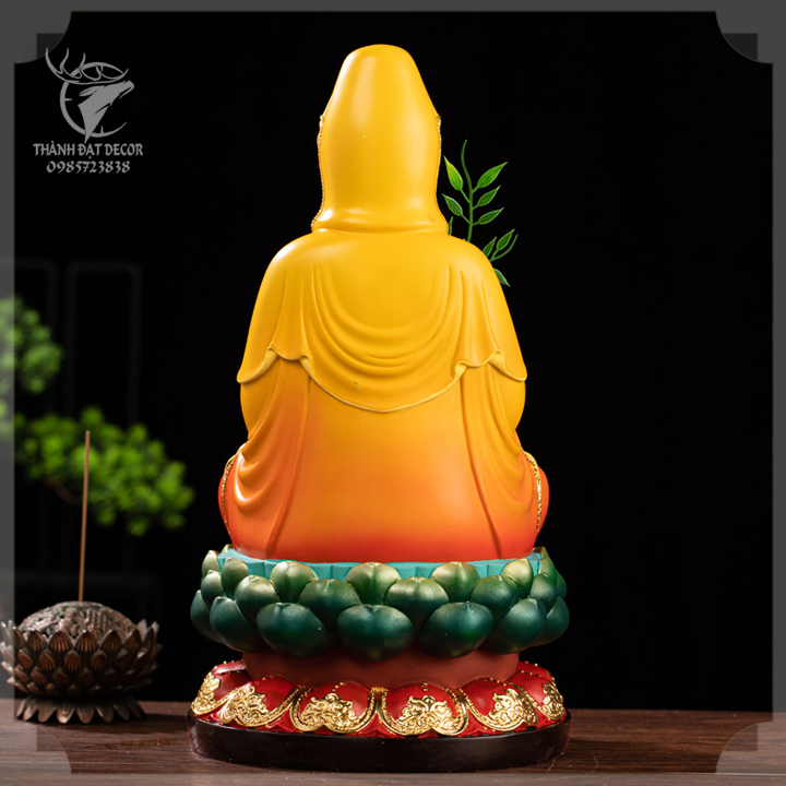 Tượng Quan Âm Bồ Tát , Phật Tổ Như Lai , Thích Ca Mâu Ni Phật , Chất Liệu Polyresin Size 30Cm , Tượng Thờ Cúng , Quà Tặng