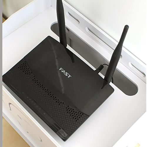 Hộp đựng wifi &amp; ổ điện tiện lợi CÁ HEO 3 Tầng không cần khoan tường - 3 tầng