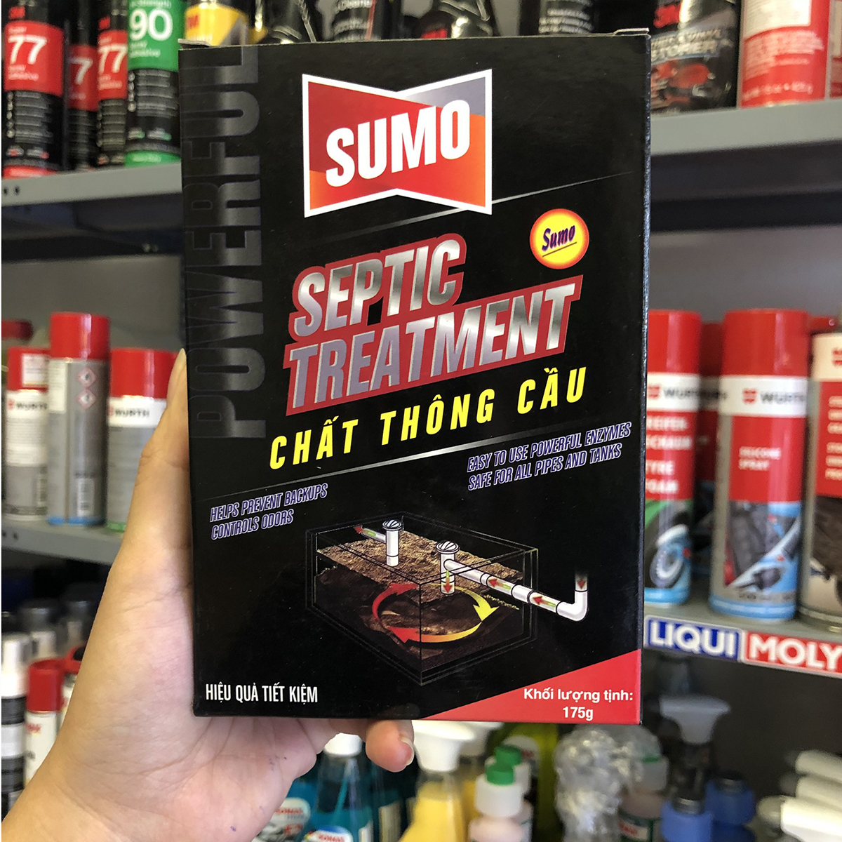 Chất Thông Cầu Cống Septic Treatment Sumo 175g