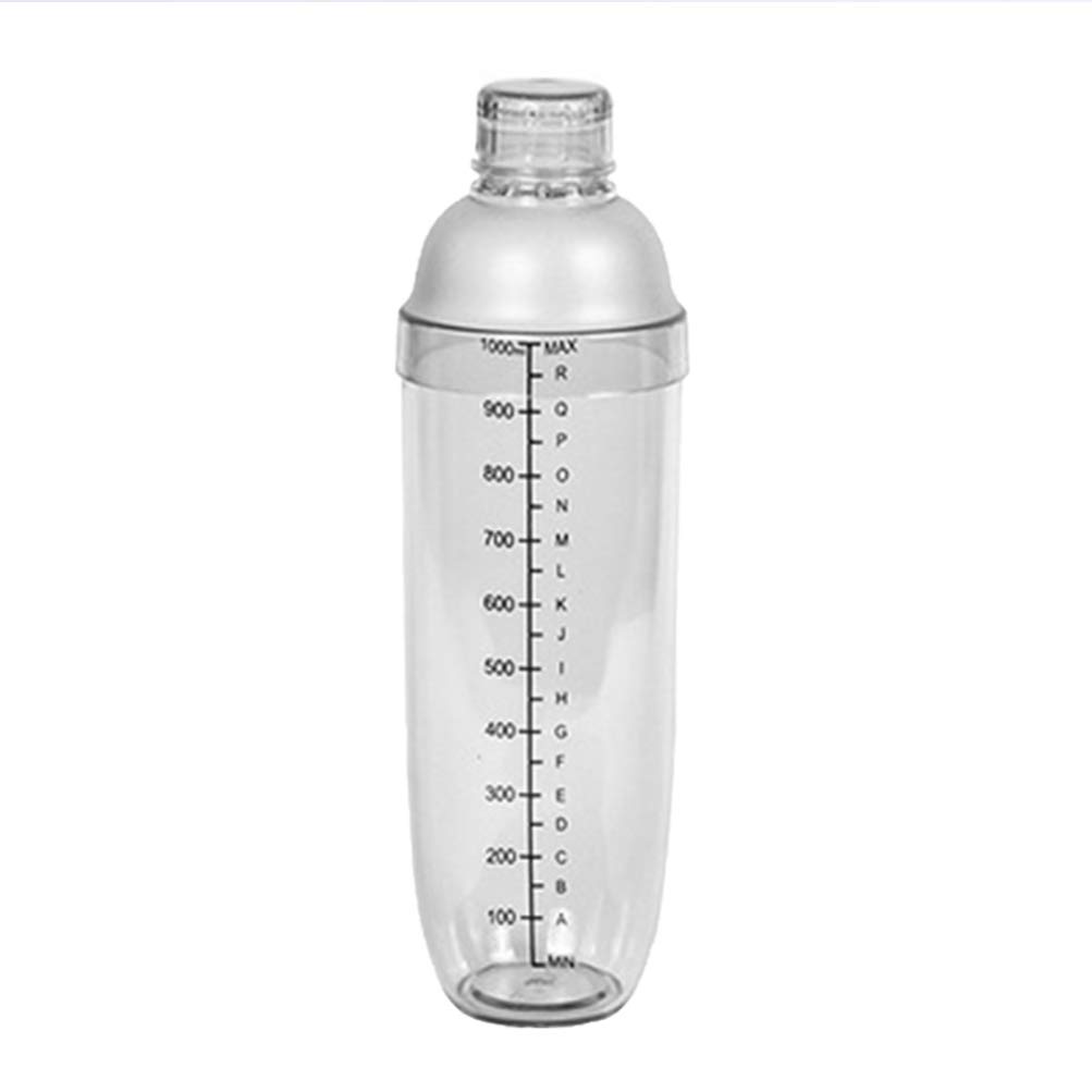 Shaker nhựa dung tích 1000ml vạch chia