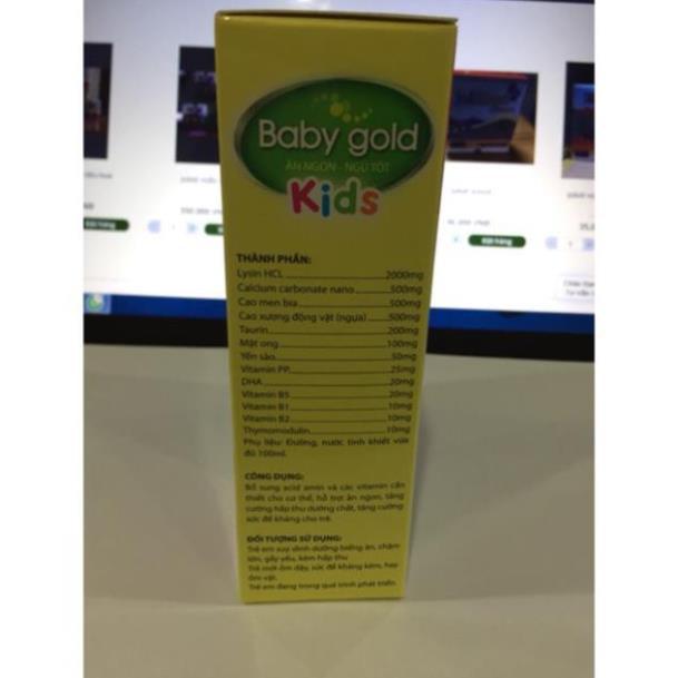 Baby gold kids tiêu hoá khoẻ trẻ ăn ngon