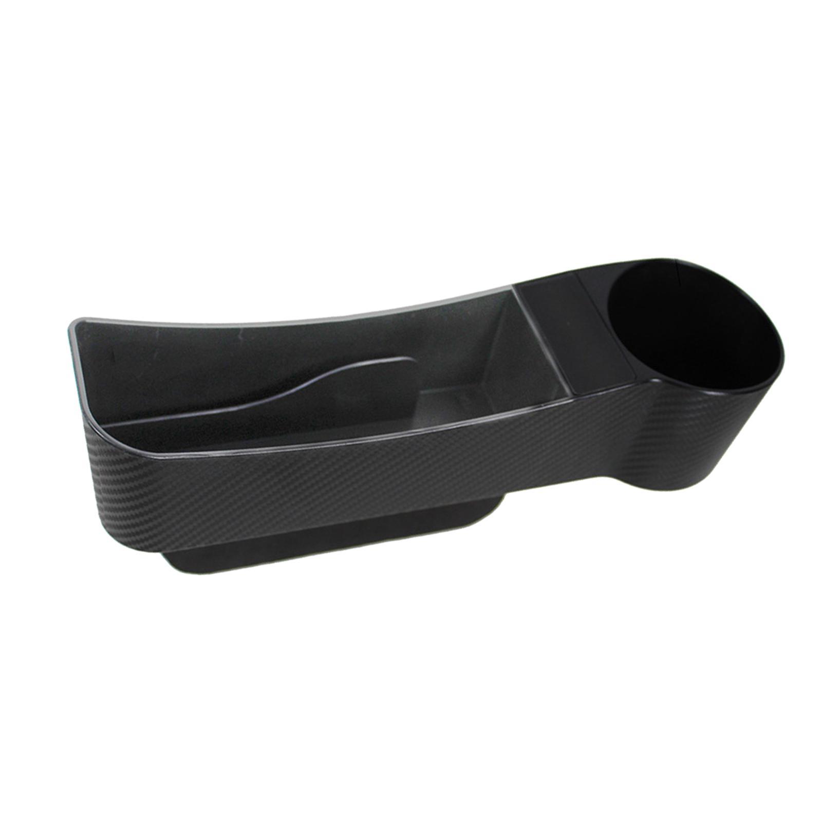 Car Seat Filler Organizer, Seat Side Storage Seat Storage Box Car Front Seat Accessories for Holding Phone, Glasses