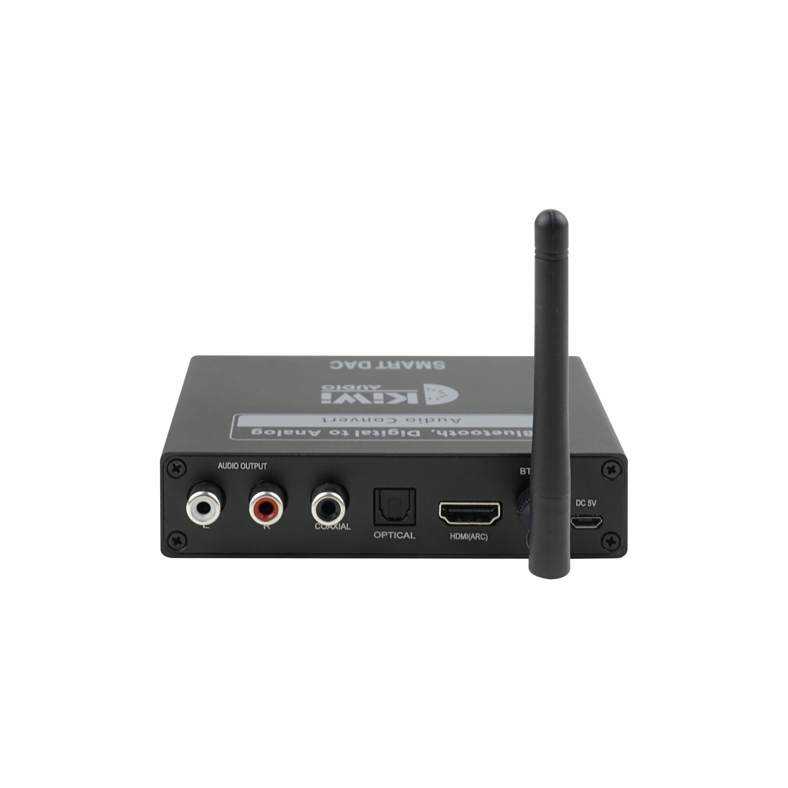 KIWI DAC FX9 - Bộ giải mã tín hiệu âm thanh quang học sang AV cao cấp - Có kiển từ xa, cổng mic hát karaoke, HDMI - Hàng chính hãng