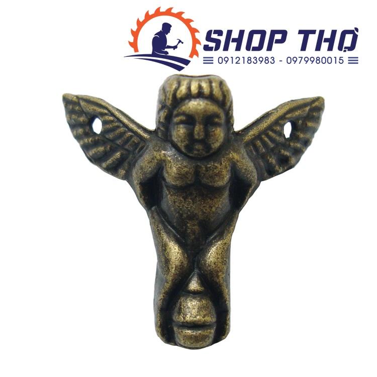 Chân hộp giả cổ thiên sứ 28x32