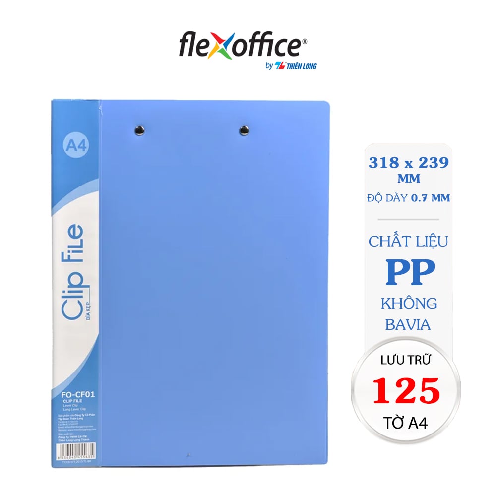 Bìa Kẹp A4 Flexoffice Fo - Cf01