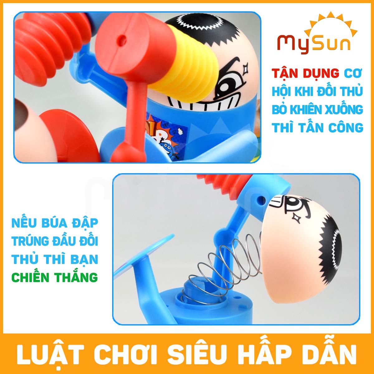 Bộ đồ trò chơi gia đình đối kháng trong nhà cho bé mẫu giáo - trẻ em mầm non MySun