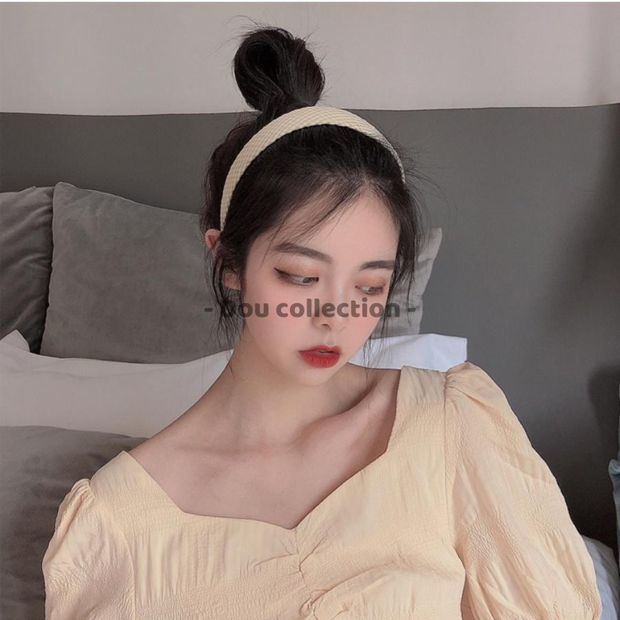 Mấn Cài Tóc Turban Họa Tiết Nhiều Màu Phối Với Áo Dài - Handmade - Mã CT009
