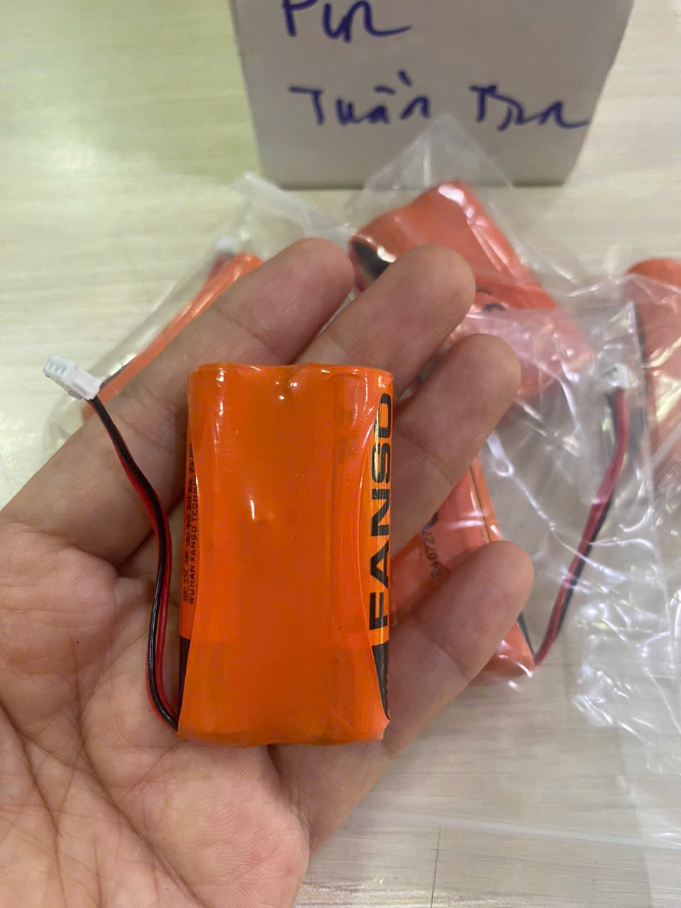 Pin máy tuần tra bảo vệ GS ( Pin không sạc) - Hàng nhập khẩu