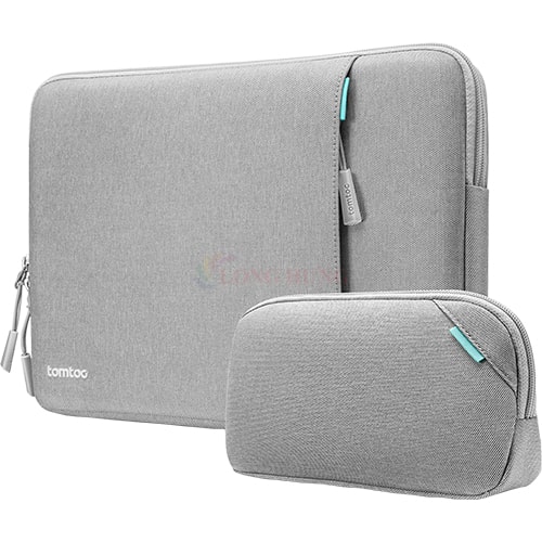 Túi chống sốc Tomtoc Defender-A13 Laptop Sleeve with Accessory Pouch Macbook Pro 14 inch A13D2 - Hàng chính hãng