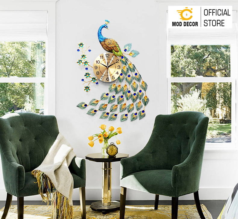 Đồng hồ treo tường trang trí công phượng MOD Decor, Lianzhang mã 916