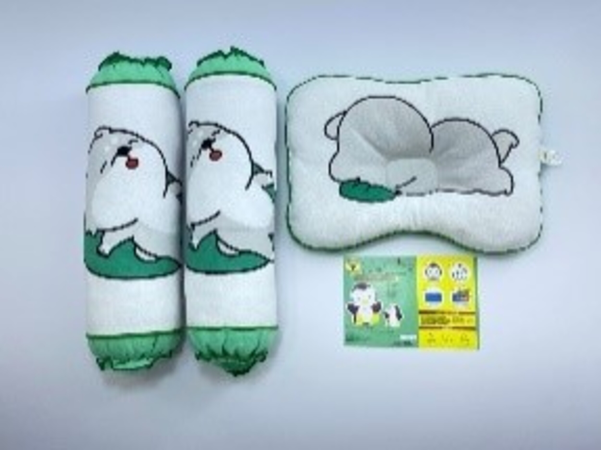 Gối Đôi Con Chó BabyTop (24x32)(12x42)cmx2 ( Màu và họa tiết ngẫu nhiên )