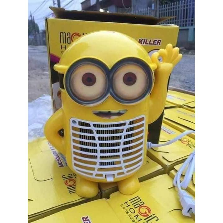 Đèn bắt muỗi hình minion combo nguyệt