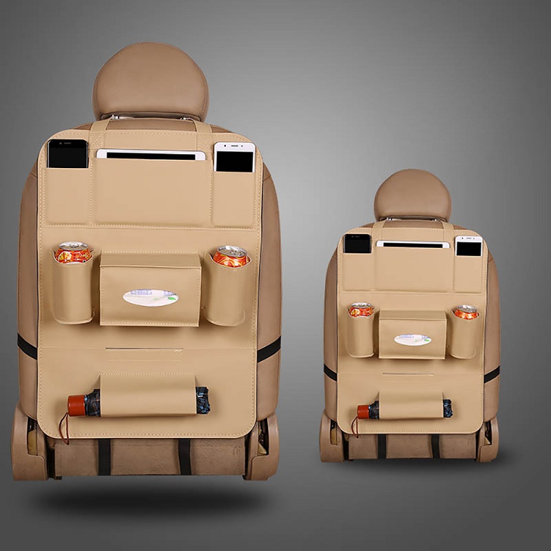 Bộ 2 Túi Đựng Đồ Lưng Ghế Ô Tô Da Cao Cấp YE-136