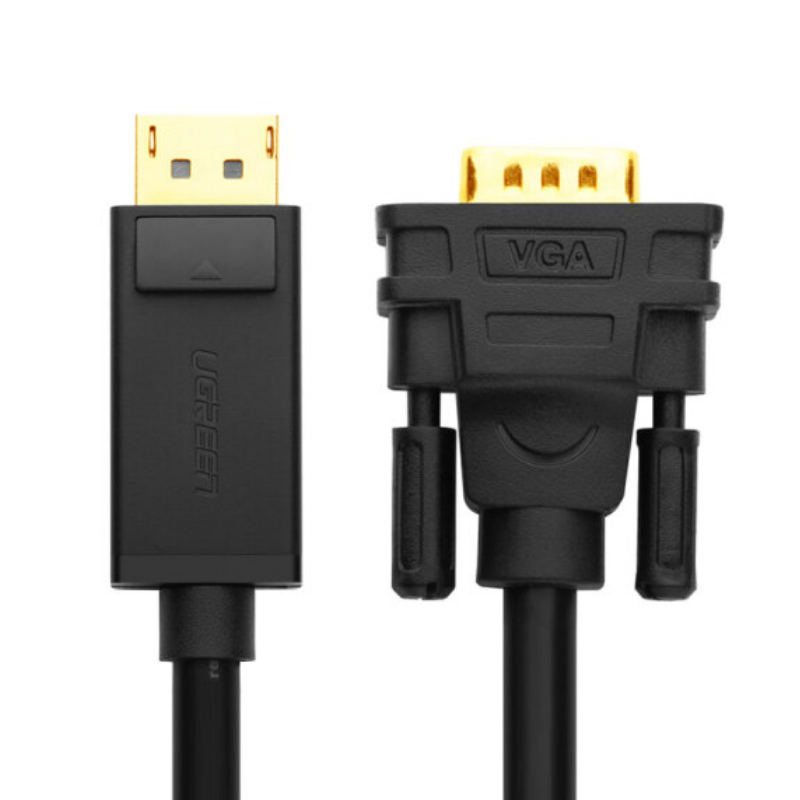 Dây chuyển đổi DisplayPort sang VGA hỗ trợ phân giải 1920x1200 dài 2M UGREEN DP105 10235 - Hàng chính hãng