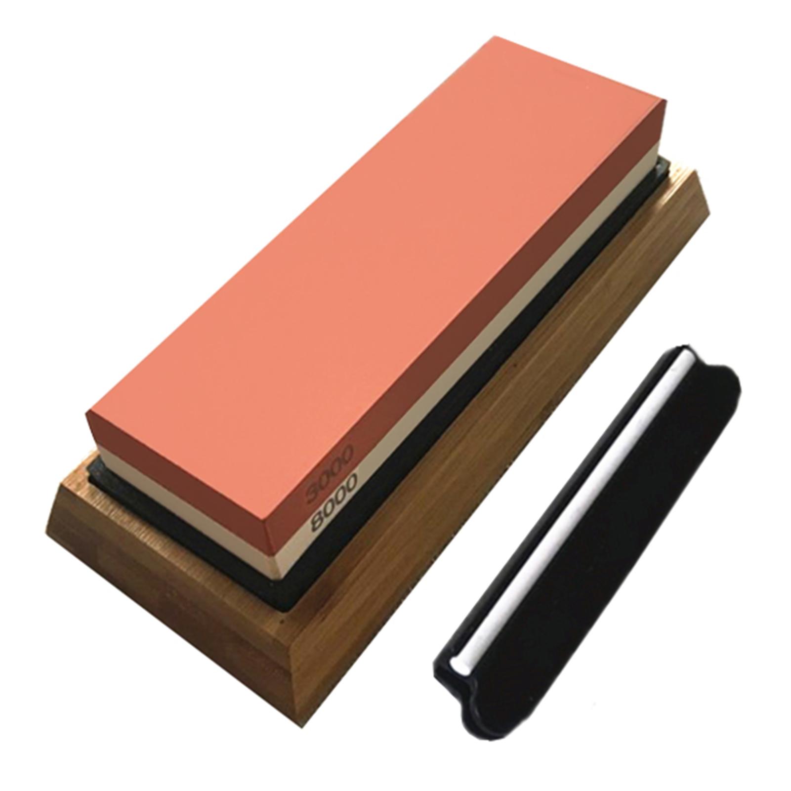 Bộ mài đá mài kép 3000/8000 với silicon chống trượt