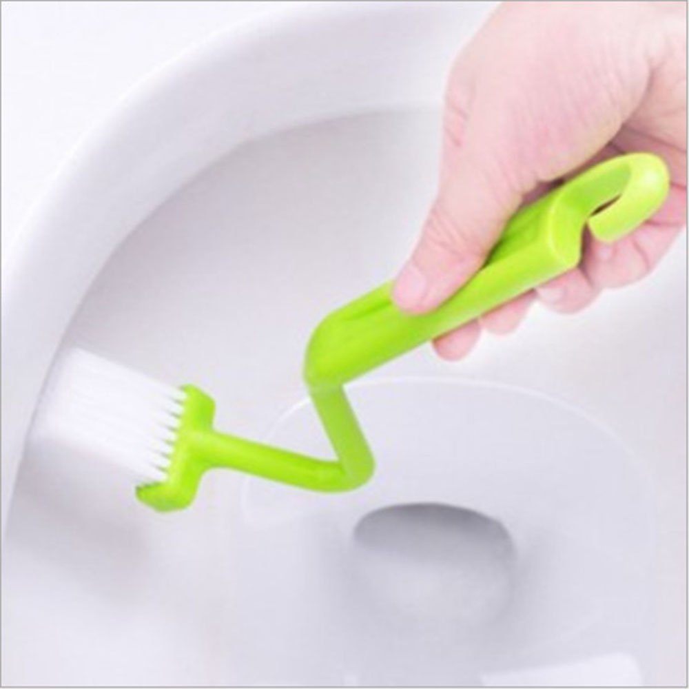 Bàn chải cọ vệ sinh,toilet có móc treo tiện lợi thiết kế chữ V TL18