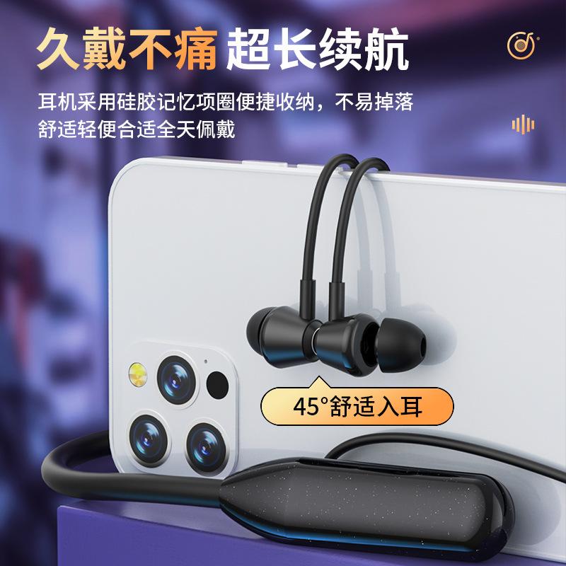 Ưu đãi nhất tai nghe bluetooth thể thao A20 treo cổ không dây đeo cổ giảm tiếng ồn nam nữ mẫu bùng nổ thương mại điện tử trong và ngoài nước