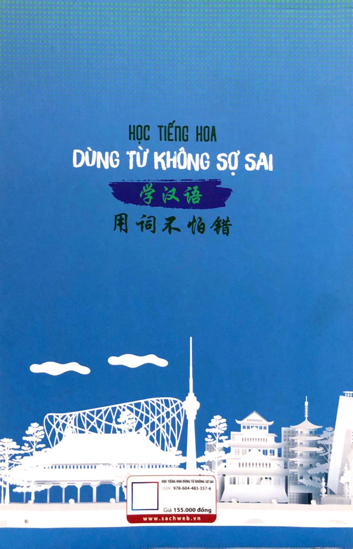 Sách - Học Tiếng Hoa Dùng Từ Không Sợ Sai