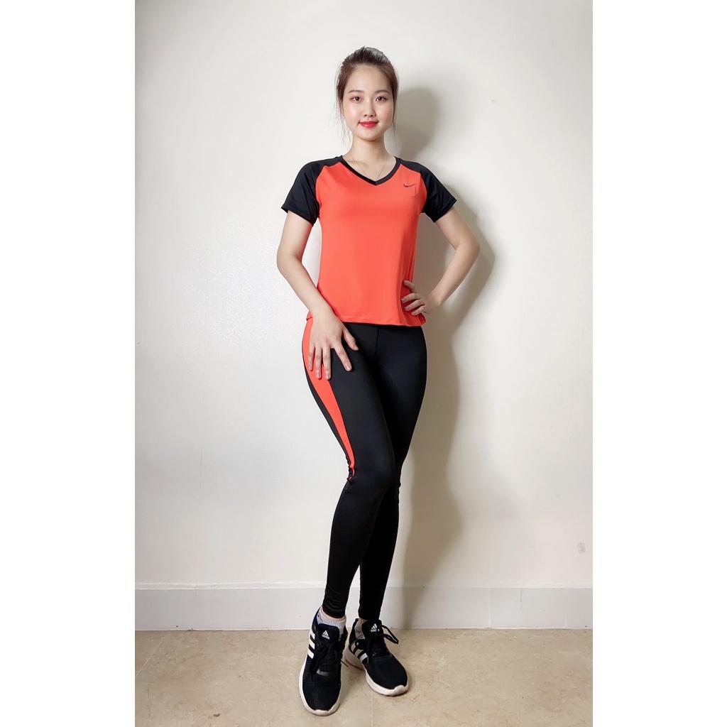 Đồ Tập GYM, Yoga Nữ, Bộ Áo Thể Thao Quần Dài Cao Cấp ODERI MS05- NEKI