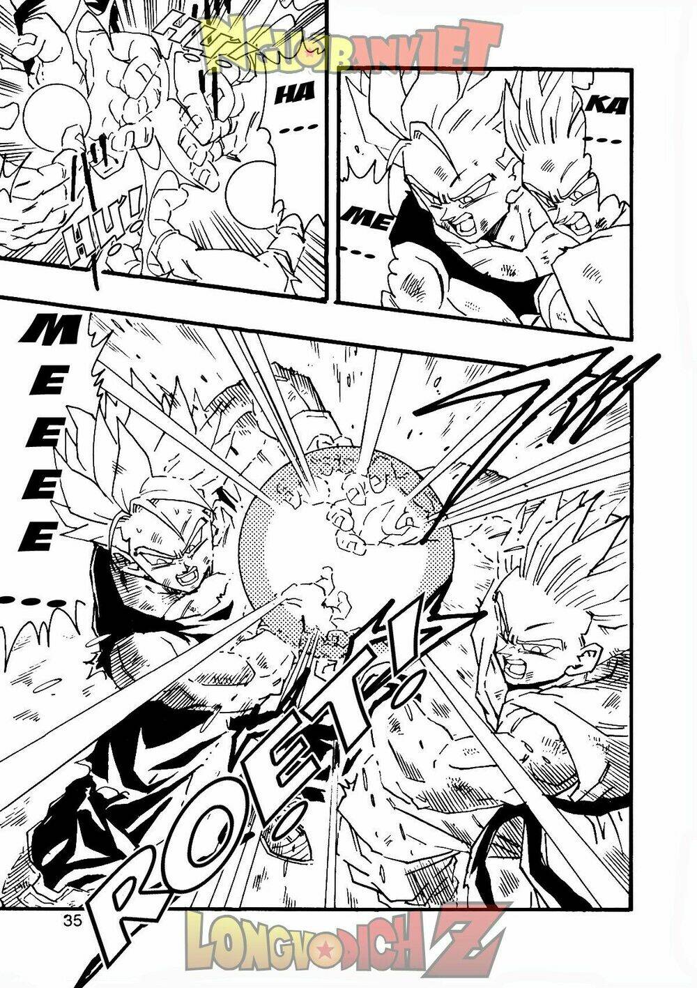 thế giới ngọc rồng - con trai frieza: ize chapter 9 36
