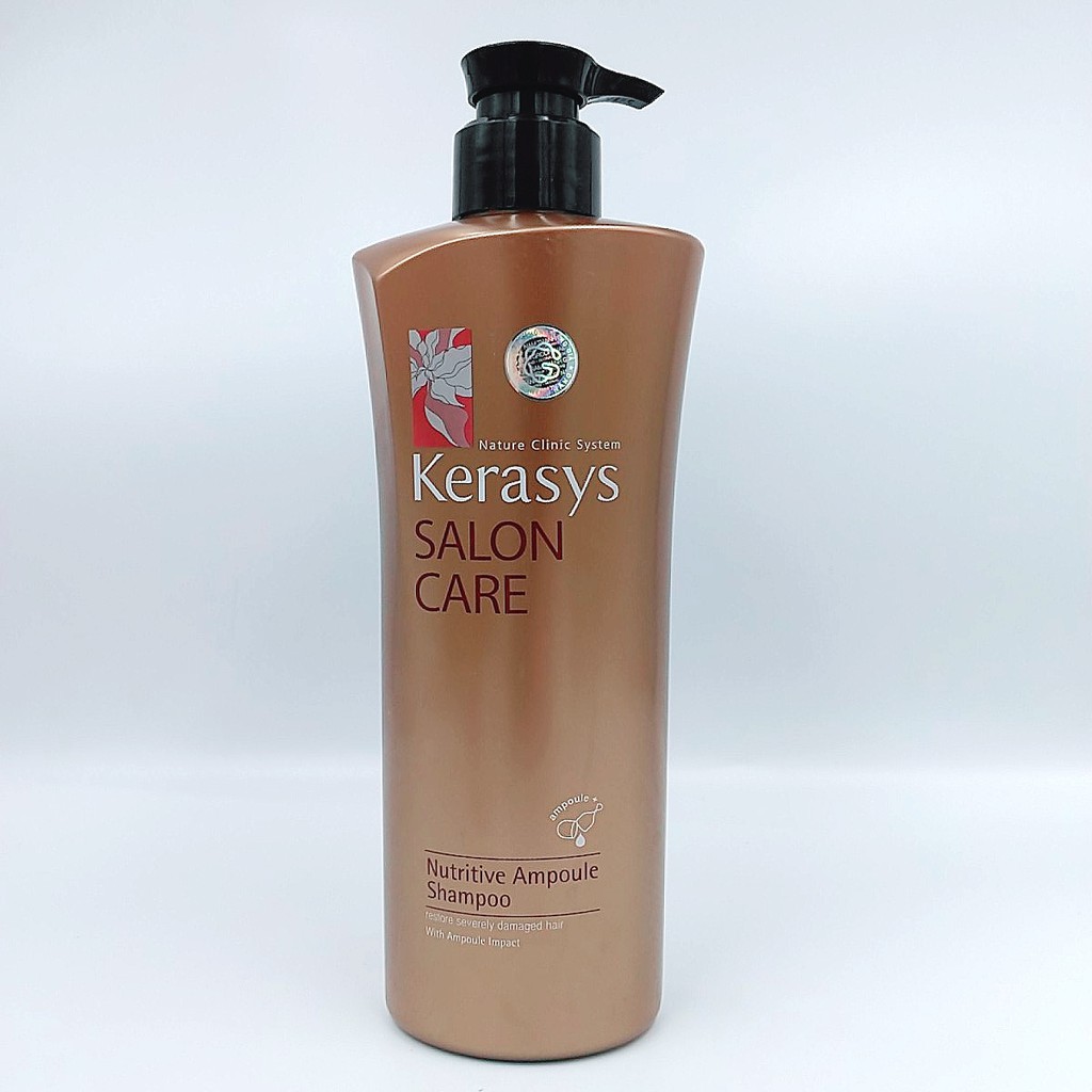 Dầu Gội Cao Cấp Cho Tóc Hư Tổn Kerasys Salon Care Nutritive Ampoule Shampoo (600ml)