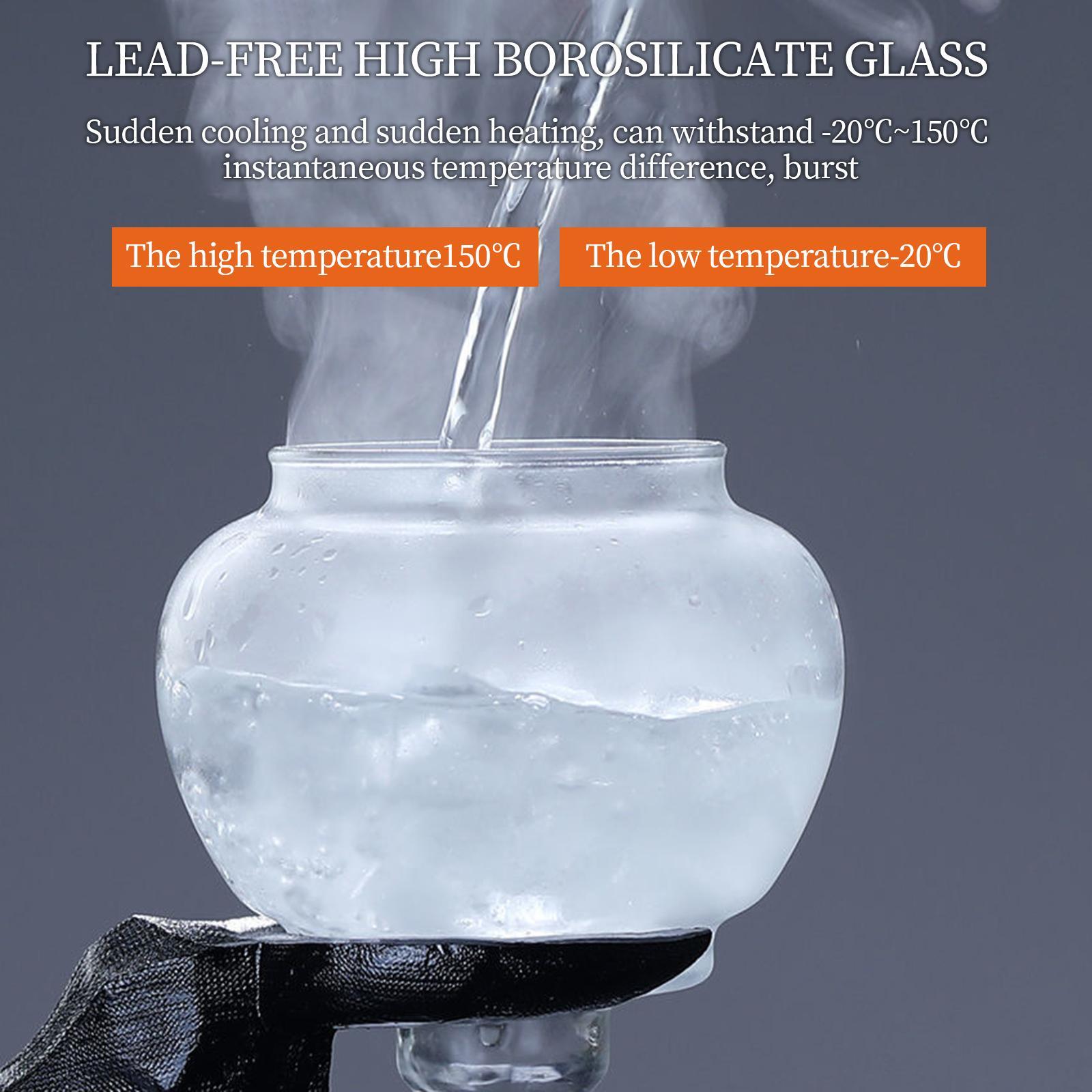 Glass Teapot Infuser Drip Pot Tea Making Infuser Tea Drip Pot for Home