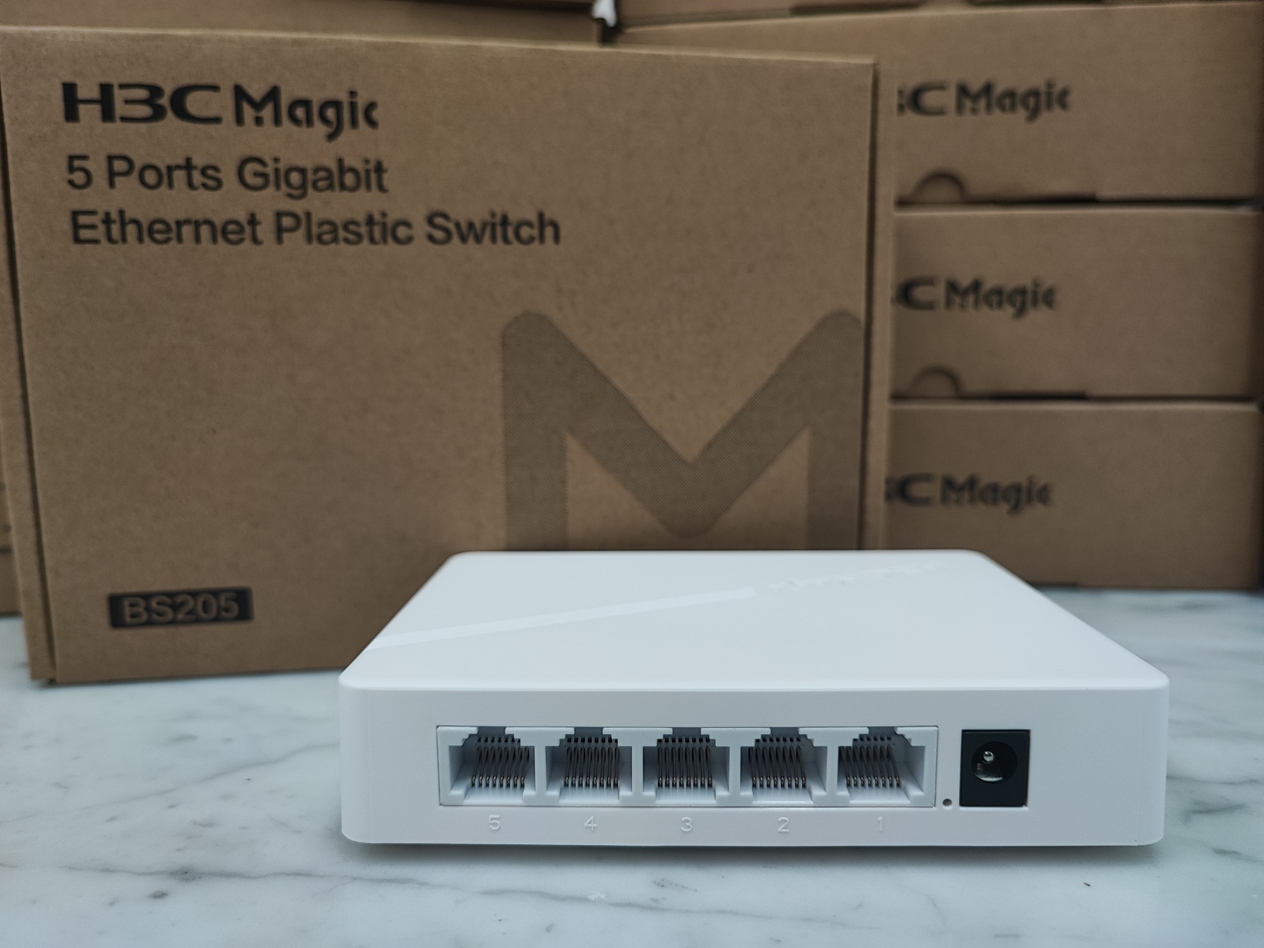 Bộ Chia Mạng Switch Để Bàn H3C BS205 Hàng Chính Hãng 5 Cổng Gigabit