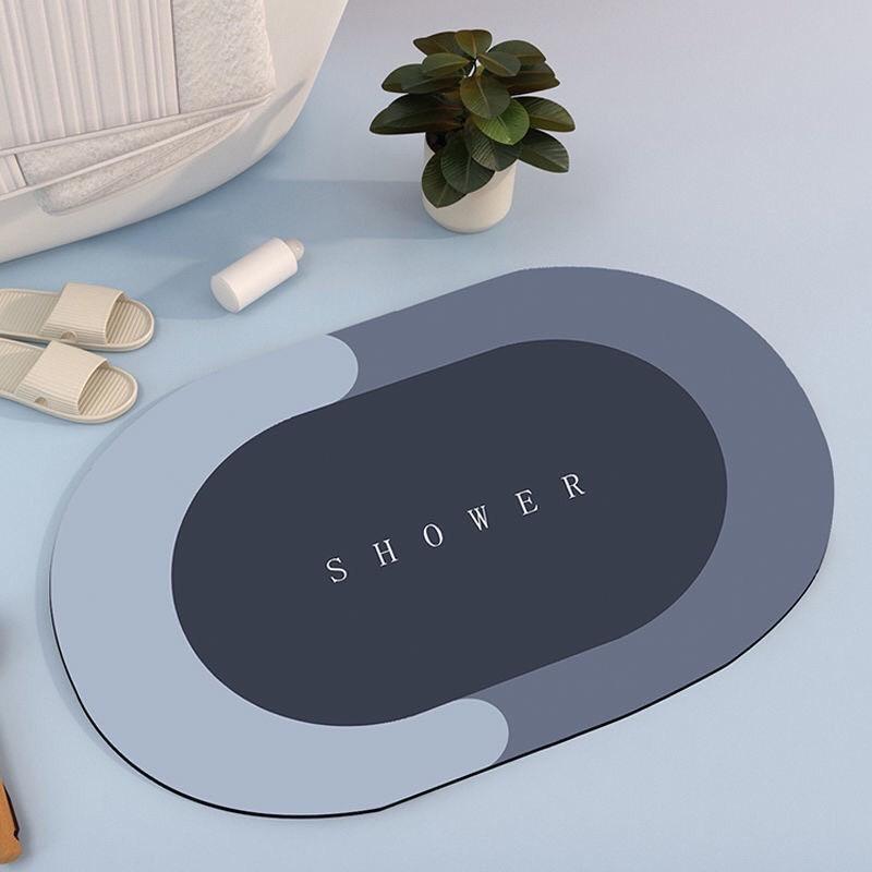 Thảm lau chân cao cấp silicon siêu thấm nước, chống trơn trượt cao cấp