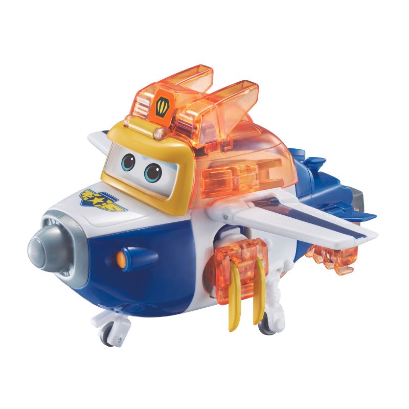 Đồ Chơi SUPERWINGS Robot Biến Hình Siêu Vệ Binh Cảnh Sát Paul Và Quả Bóng Sức Mạnh Muôn Thú YW760965